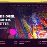 Carnival Dark Theme Ecommerce Website UI Design